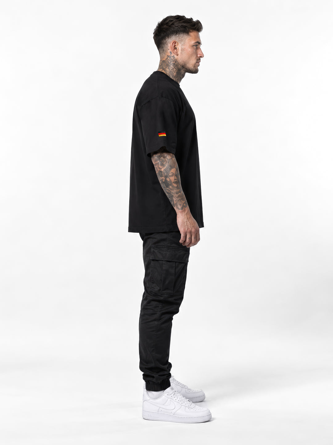 Deutschland Oversize Shirt – Black Edition